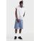Redefined Rebel RRKingston baggy denim short medium blue denim