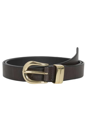 leren riem VICIFF donkerbruin