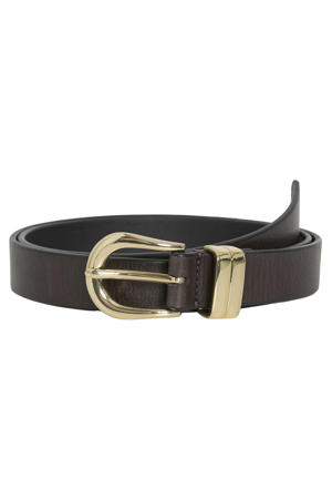 leren riem VICIFF donkerbruin