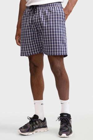relaxed casual short donkerblauw