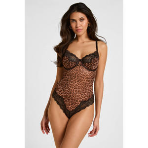 body met beugel Gabrielle panterprint