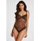 Hunkemöller body met beugel Gabrielle panterprint