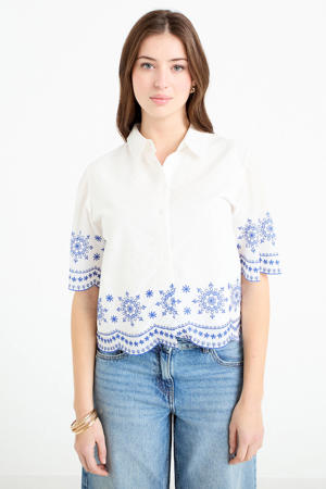 blouse broderie ecru