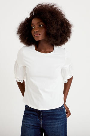 top crochet ecru