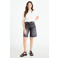 Cache Cache regular waist denim short black