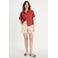 Cache Cache blouse met linnen rood