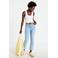 Cache Cache high waist bootcut jeans light blue denim