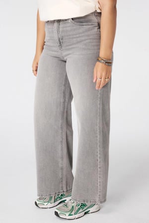 straight leg jeans grijs