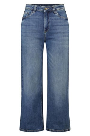 wide leg jeans Plus Size - mediumblauw