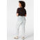 MS Mode regular waist straight leg jeans Plus Size - lichtblauw