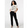 MS Mode straight leg jeans Plus Size - zwart