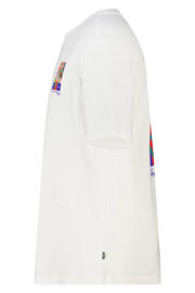 thumbnail: America Today relaxed fit T-shirt met backprint - ecru
