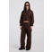 America Today wide leg low waist broek bruin