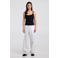 America Today wide leg low waist broek ecru