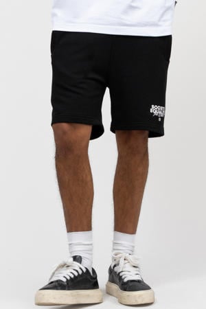 relaxed sweatshort zwart