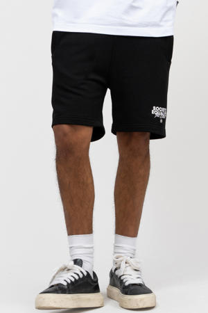 relaxed sweatshort zwart