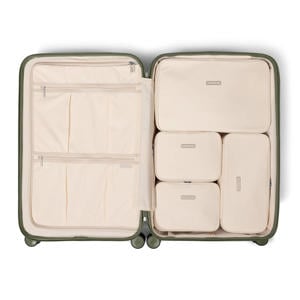 packing cubes Natura 76 cm. - Macadamia (set van 4)