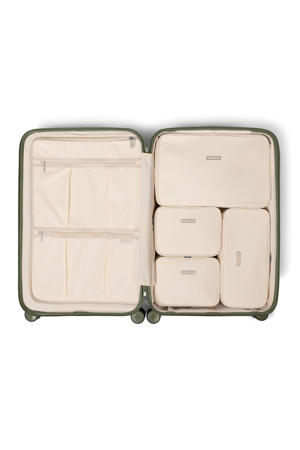 packing cubes Natura 76 cm. - Macadamia (set van 4)