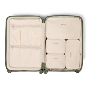 packing cubes Natura 76 cm. - Macadamia (set van 4)