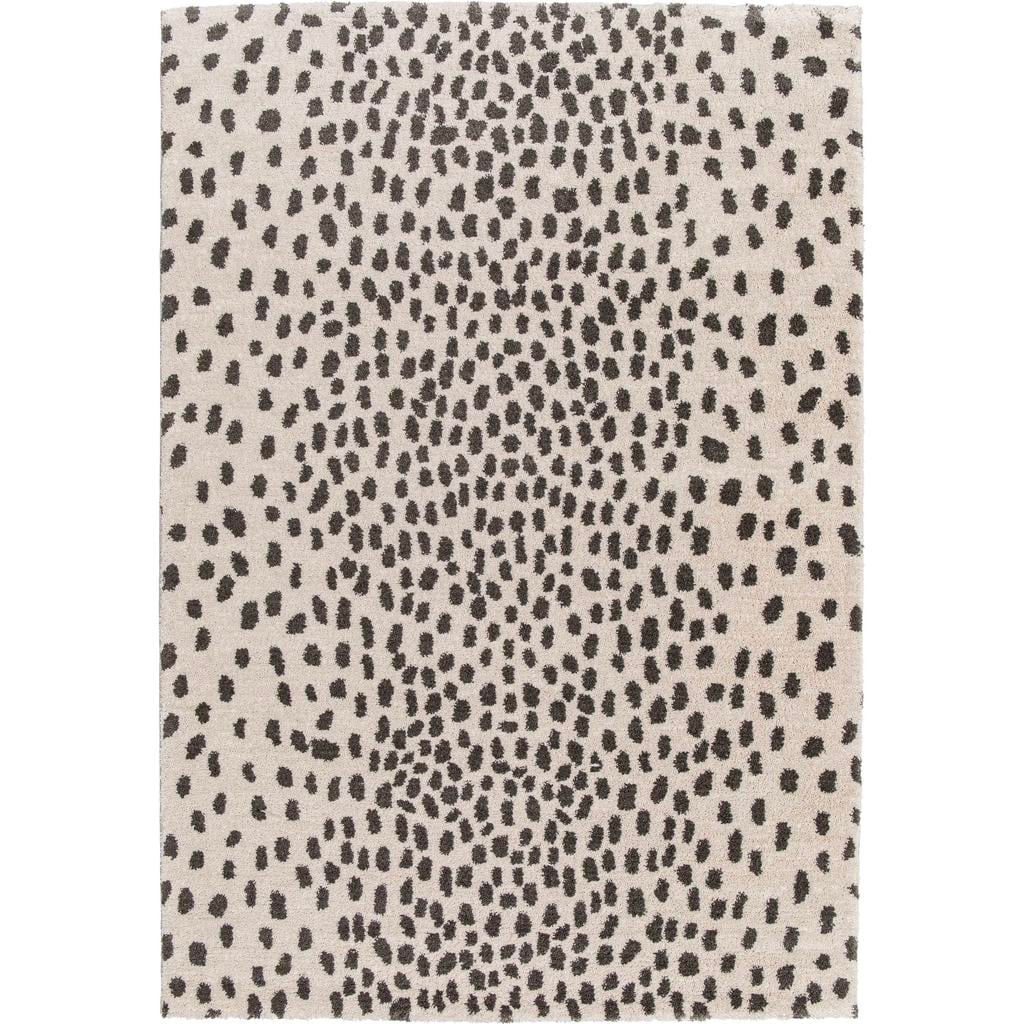 NOUS Living vloerkleed 230x160 cm - zwart/crème