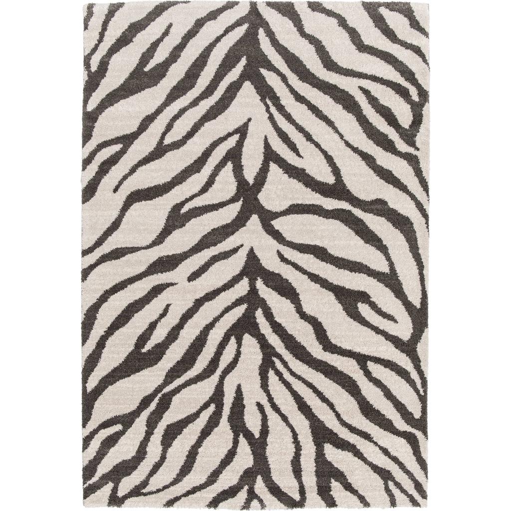 NOUS Living vloerkleed 230x160 cm - zwart/crème
