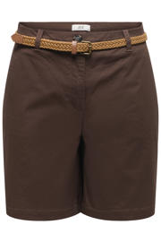 thumbnail: JDY regular waist bermuda short donkerbruin