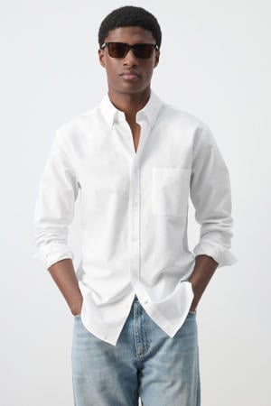 regular casual overhemd wit