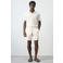 Mango Man regular casual short ecru