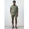 Mango Man regular casual short groen