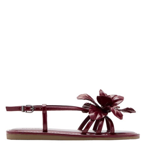 Mango Kids sandalen donkerrood