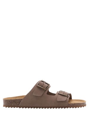 Tiener leren sandalen bruin