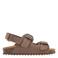 Mango Kids Peuter/Kleuter leren sandalen bruin