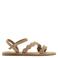 Mango Kids leren sandalen bruin
