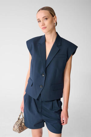 gilet donkerblauw