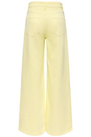 thumbnail: JDY JDYVERA high waist wide leg jeans lichtgeel