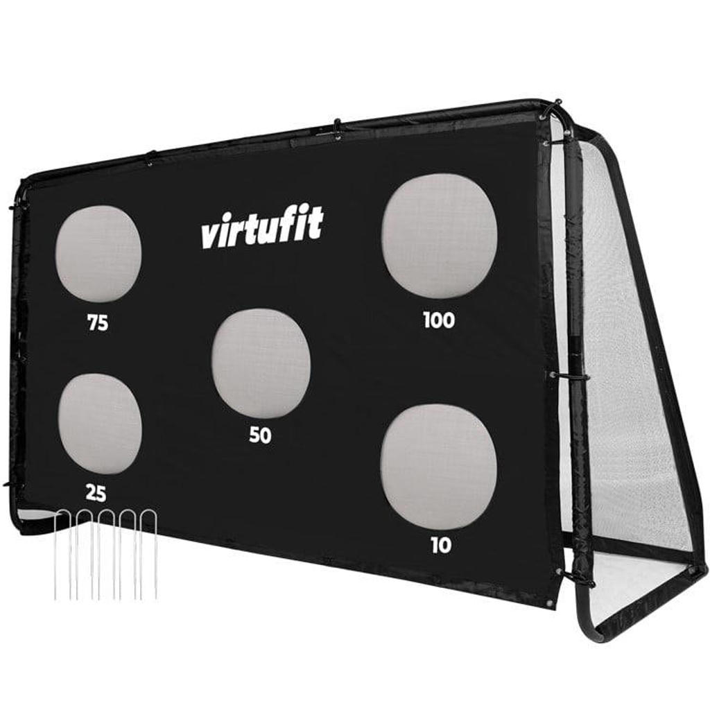 Virtufit voetbaldoel pro met doelwand (300x200 cm)