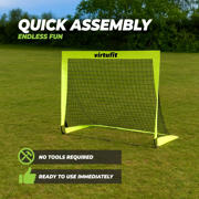 thumbnail: Virtufit  pop-up voetbaldoelen (set van 2) incl. draagtas