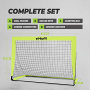 thumbnail: Virtufit  pop-up voetbaldoelen (set van 2) incl. draagtas