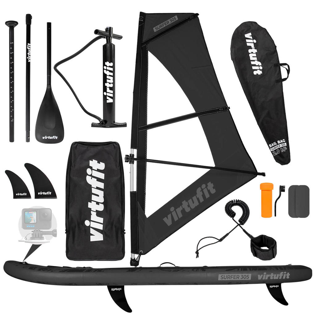 Virtufit Sufer 305 - all-in one supboard / windsurf
