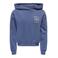 KIDS ONLY GIRL hoodie met backprint - blauw