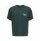 ONLY & SONS JUNIOR T-shirt met backprint - donkergroen