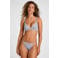 Hunkemöller Harriet high leg string met borduursels - blauw