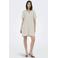 JDY linnen midi jurk beige