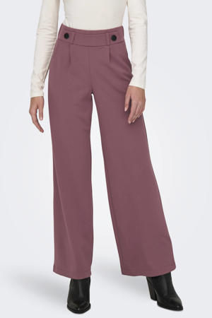 wide leg regular waist palazzo broek