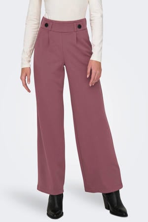 wide leg regular waist palazzo broek