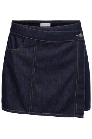 skort dark blue denim