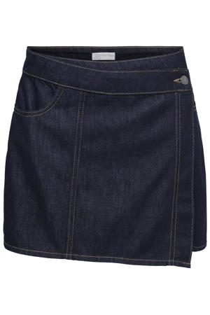 skort dark blue denim