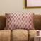 NOUS Living rechthoekige gebloemde sierkussenhoes Kaitlin 30x50 cm - roze/oker