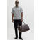 JACK & JONES PREMIUM regular gestreept casual overhemd met ingebreid patroon blauw
