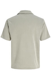 thumbnail: JACK & JONES PREMIUM regular gestreept casual overhemd met ingebreid patroon groen